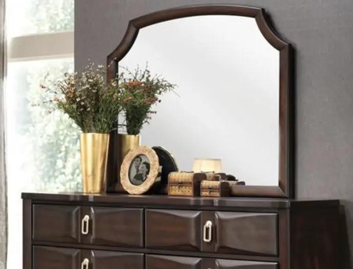 Lancaster - Mirror - Espresso by HouseOfZazla