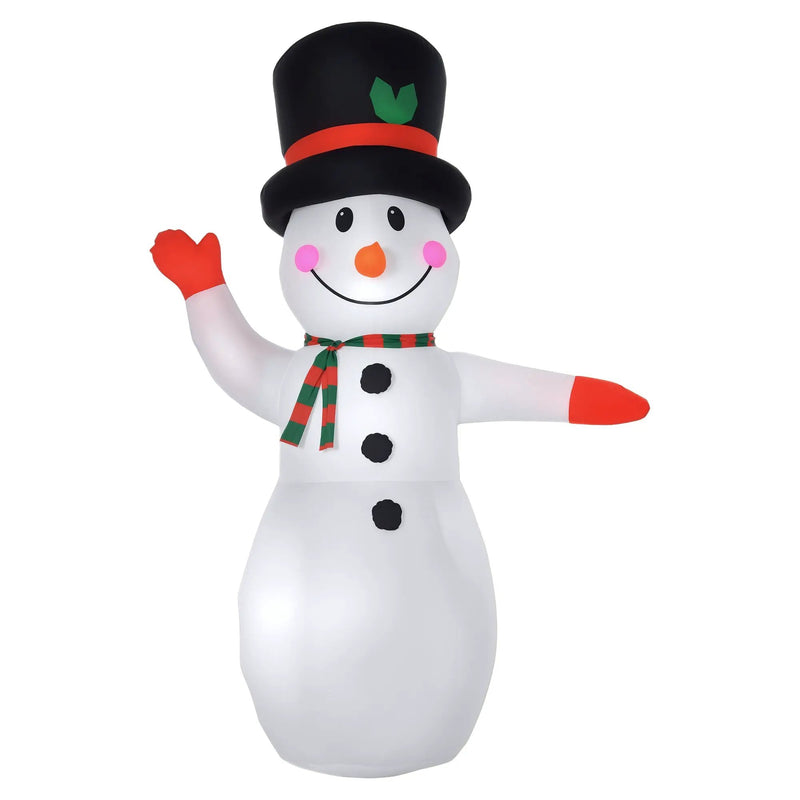 Christmas Inflatables Outdoor Decorations Snowman by HouseOfZazla