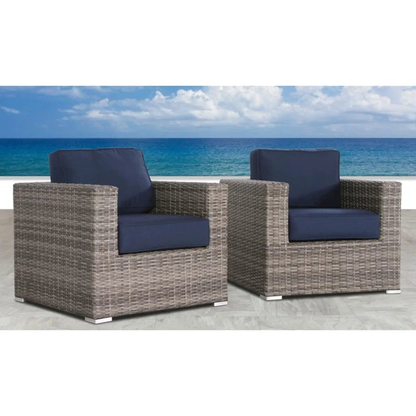 Patio Chair With Cushions Stylish Design by Unique Piece Furniture