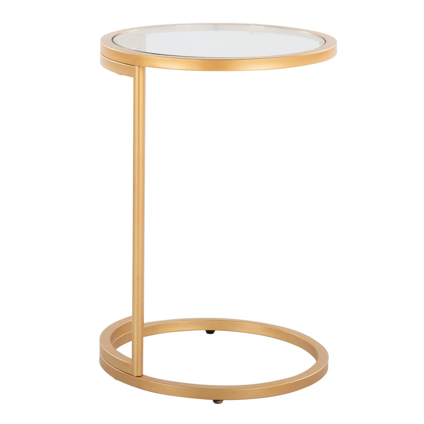 Zenn - Round End Table With Stylish Design by HouseOfZazla