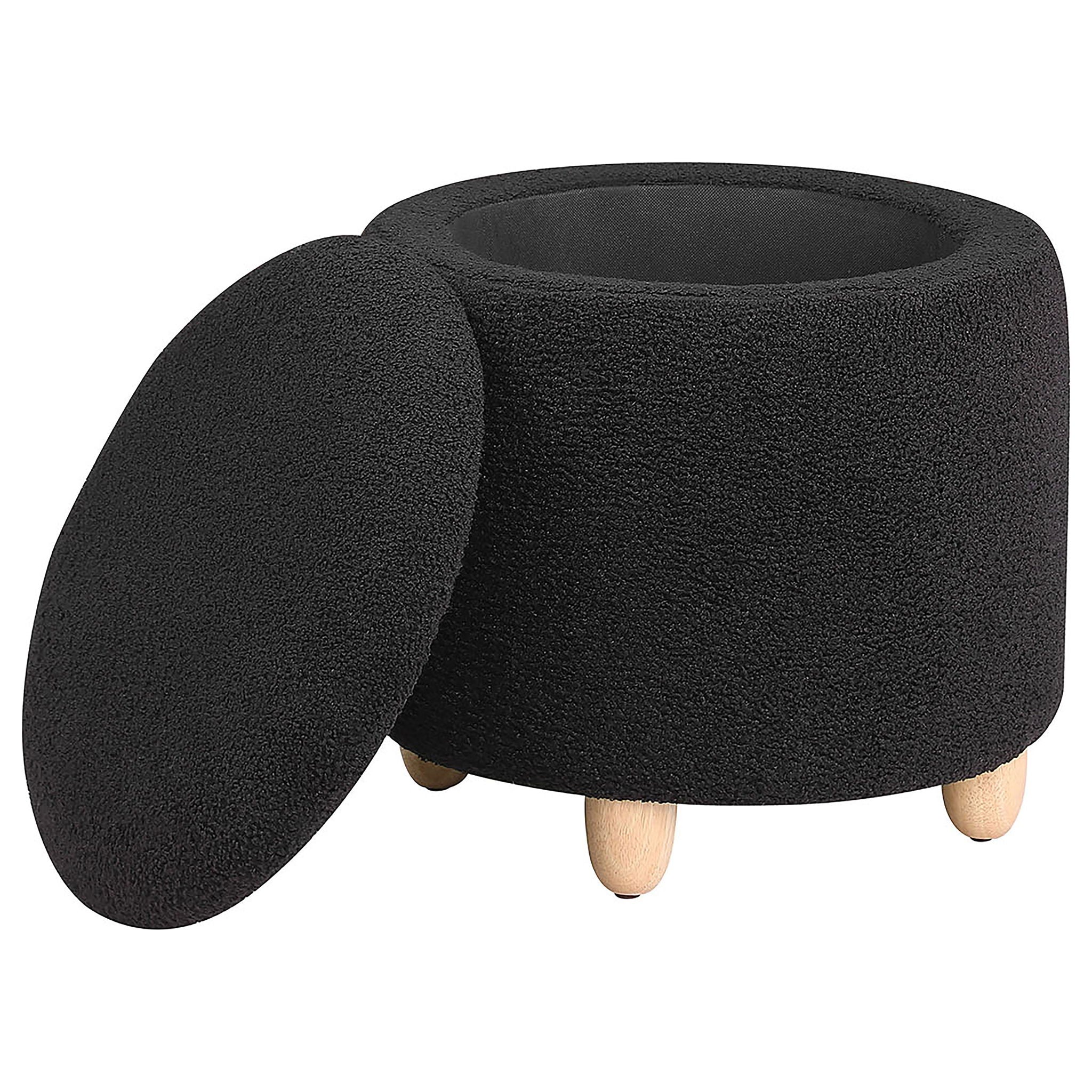 Corvair - Round Storage Ottoman by HouseOfZazla