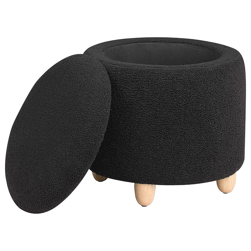 Corvair - Round Storage Ottoman by HouseOfZazla