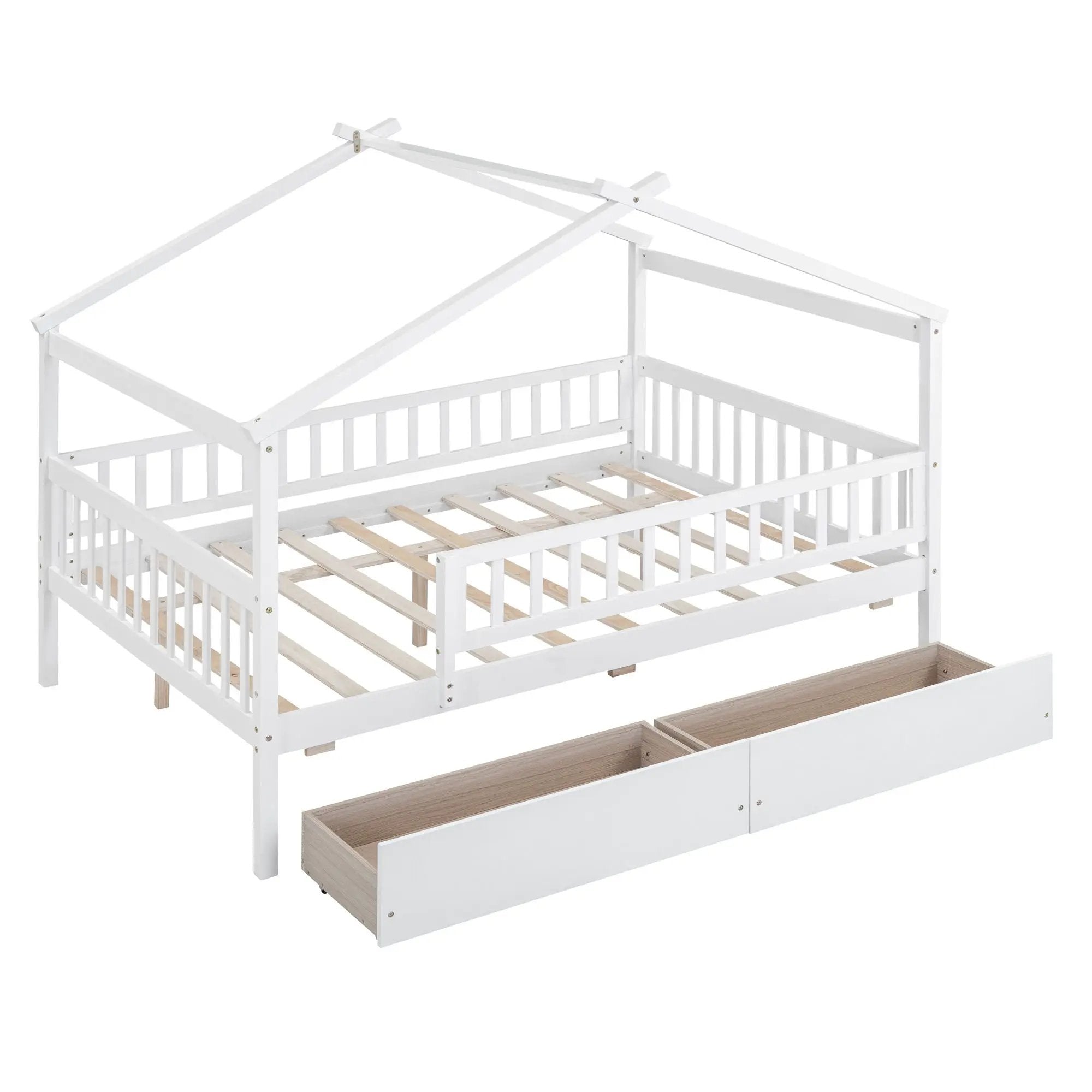 House Bed With 2 Drawers by HouseOfZazla