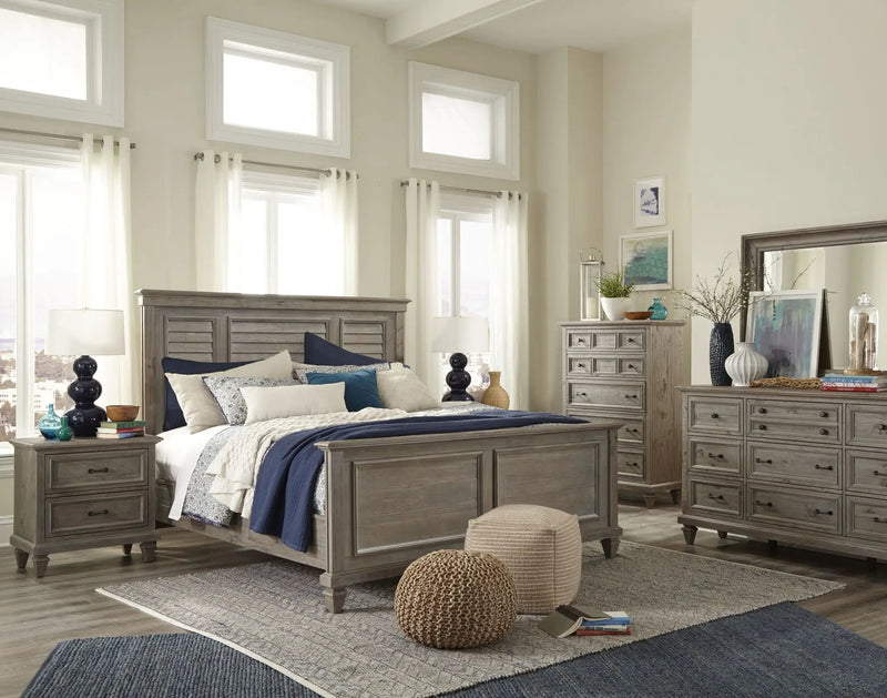 Lancaster - Complete Shutter Panel Bed by Unique Piece Furniture