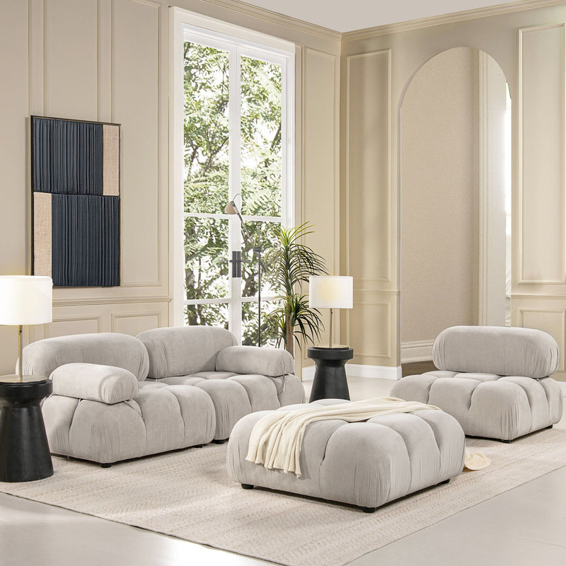 Marcel - Bubble Modular Modern Cocktail Ottoman by HouseOfZazla