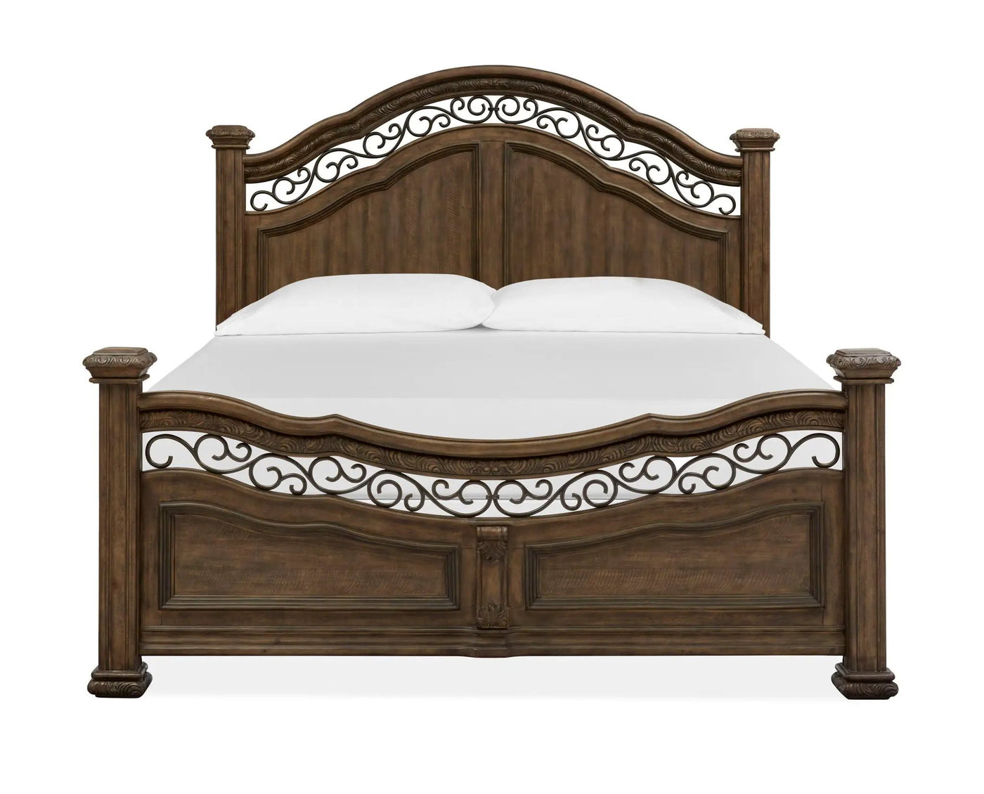 Durango - Wood Panel Bed - Willadeene Brown by Unique Piece Furniture