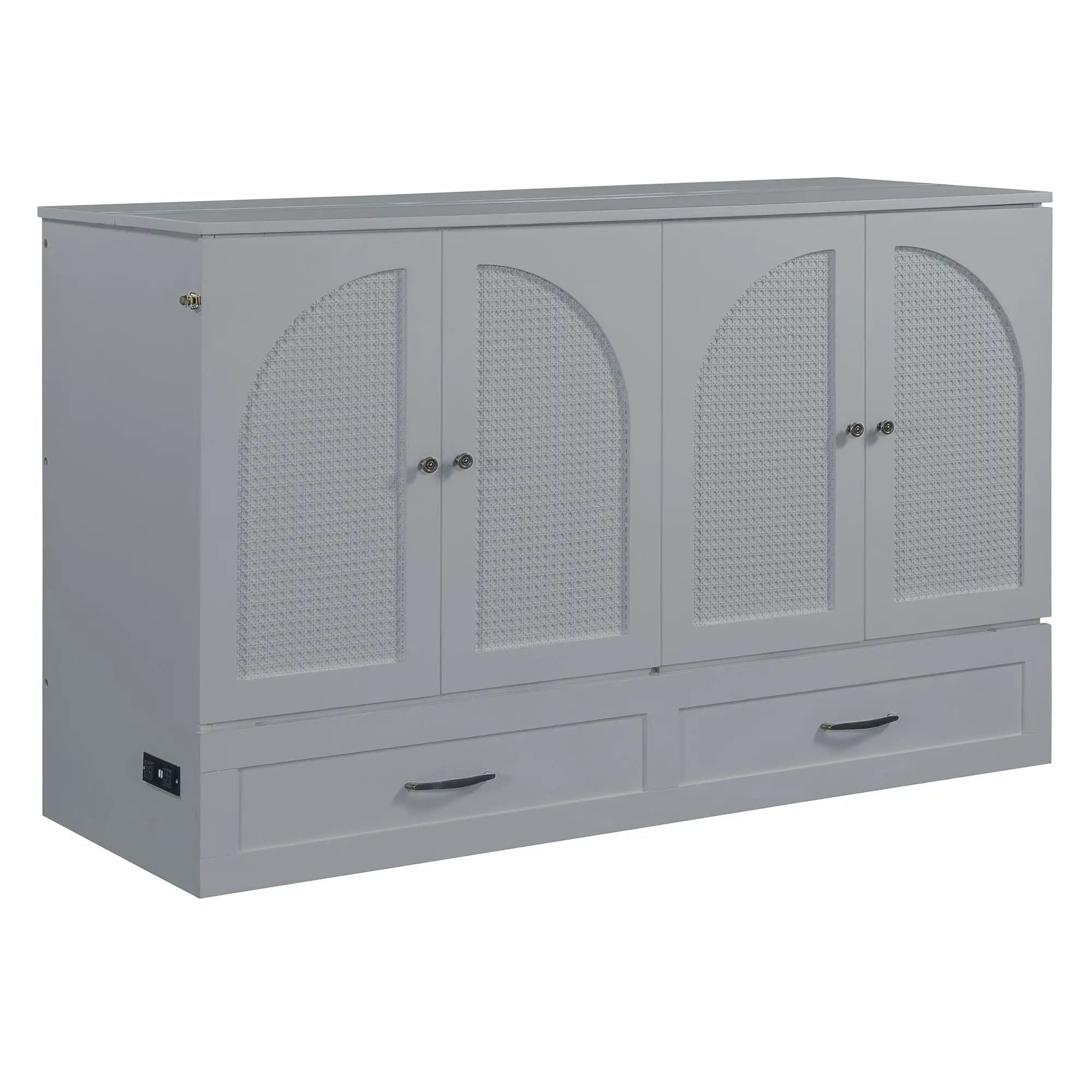 Murphy Bed With Large Drawers by Unique Piece Furniture