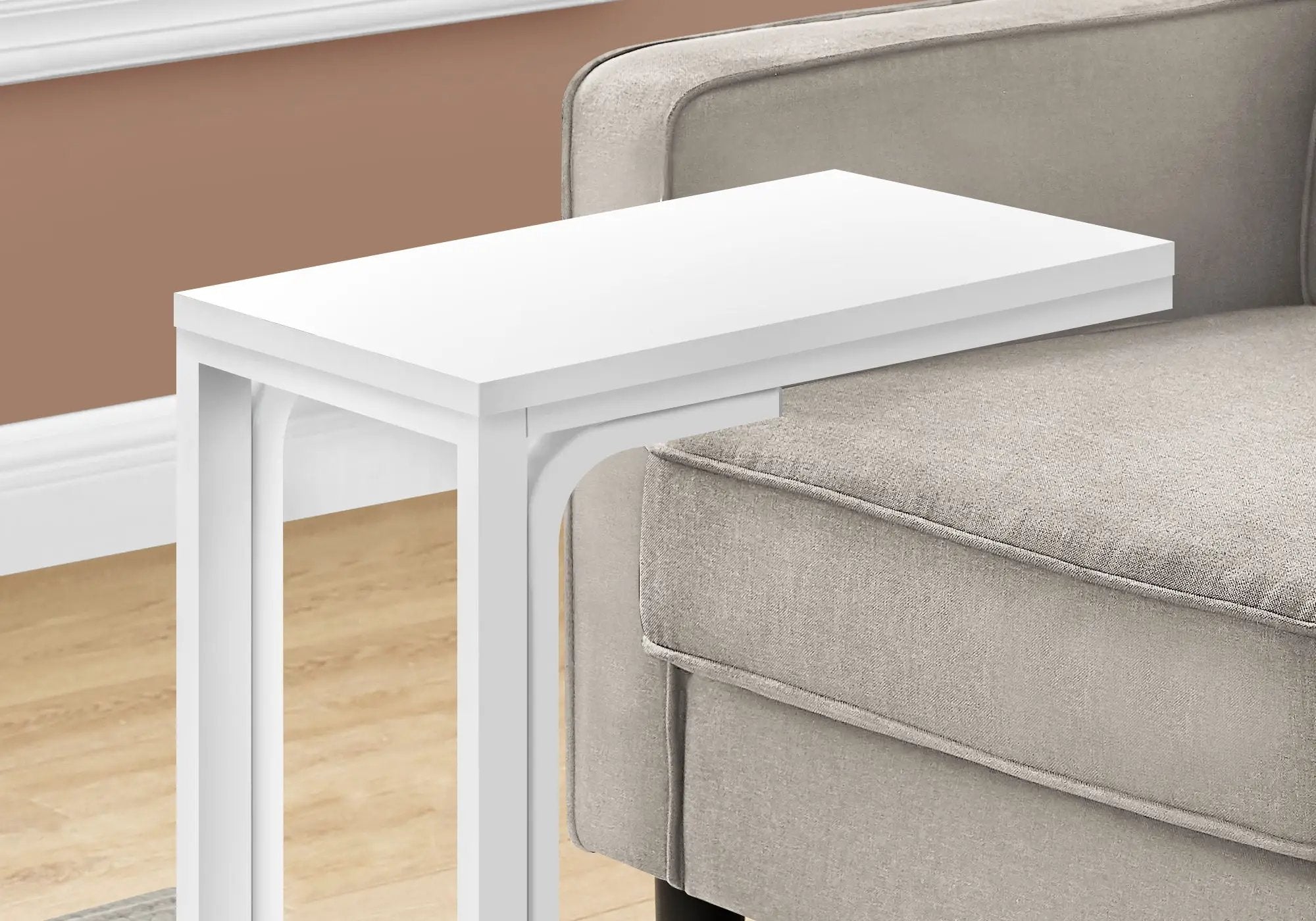 Accent Table, C-Shaped Modern Design by HouseOfZazla