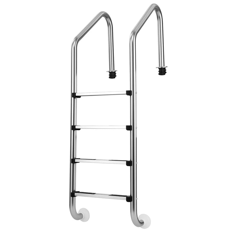 4-Step Inground Pool Ladder Stainless Steel Swimming Pool Ladder by DirectDeals