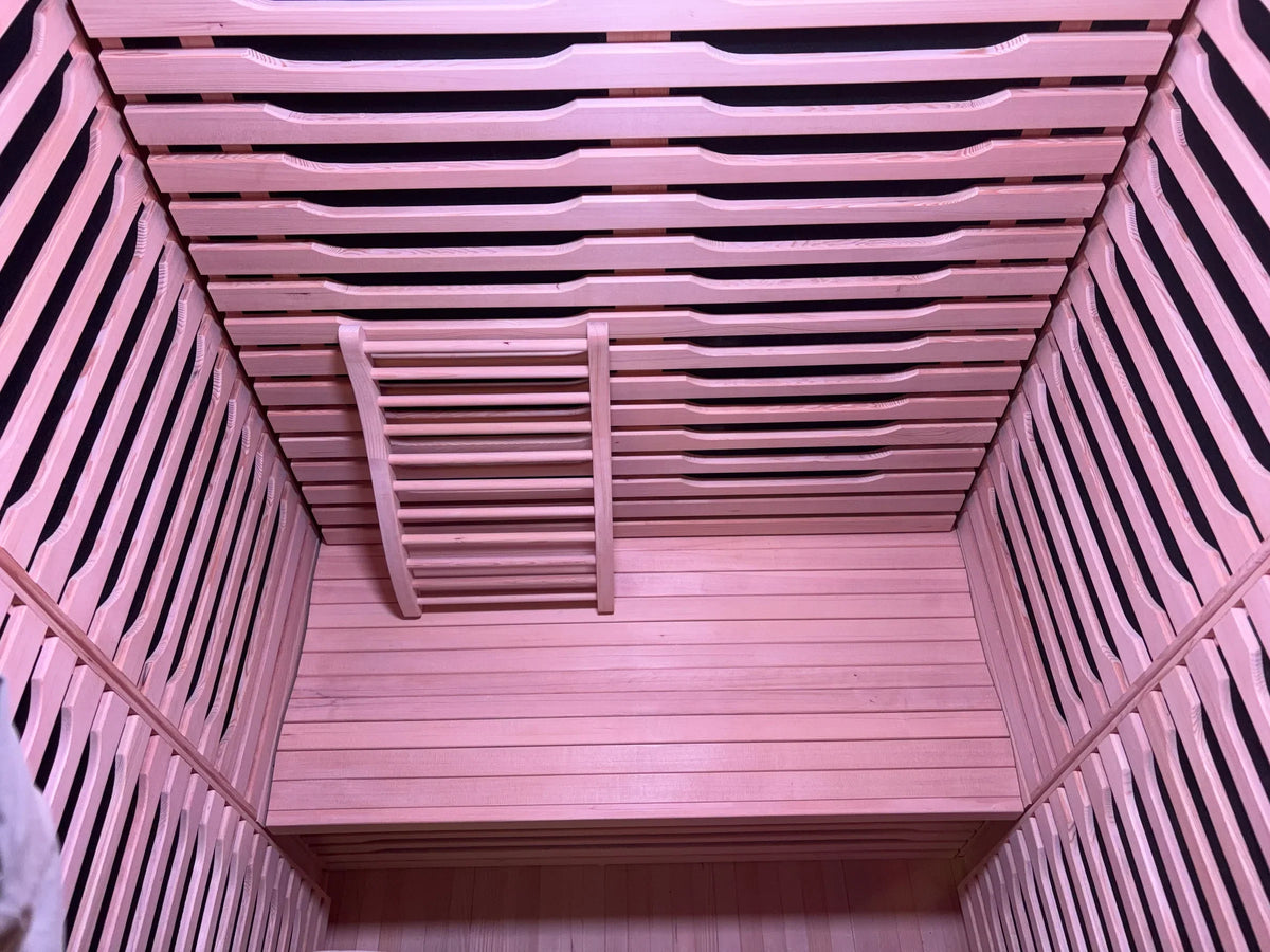 Blisspod | Milano | Full Spectrum Sauna | Canadian Hemlock Wood | Ultra Low EMF | 5 Far Infrared & 1 Red Glass Heater | Chromotherapy | Upto 2 Person, photo 13 of 15