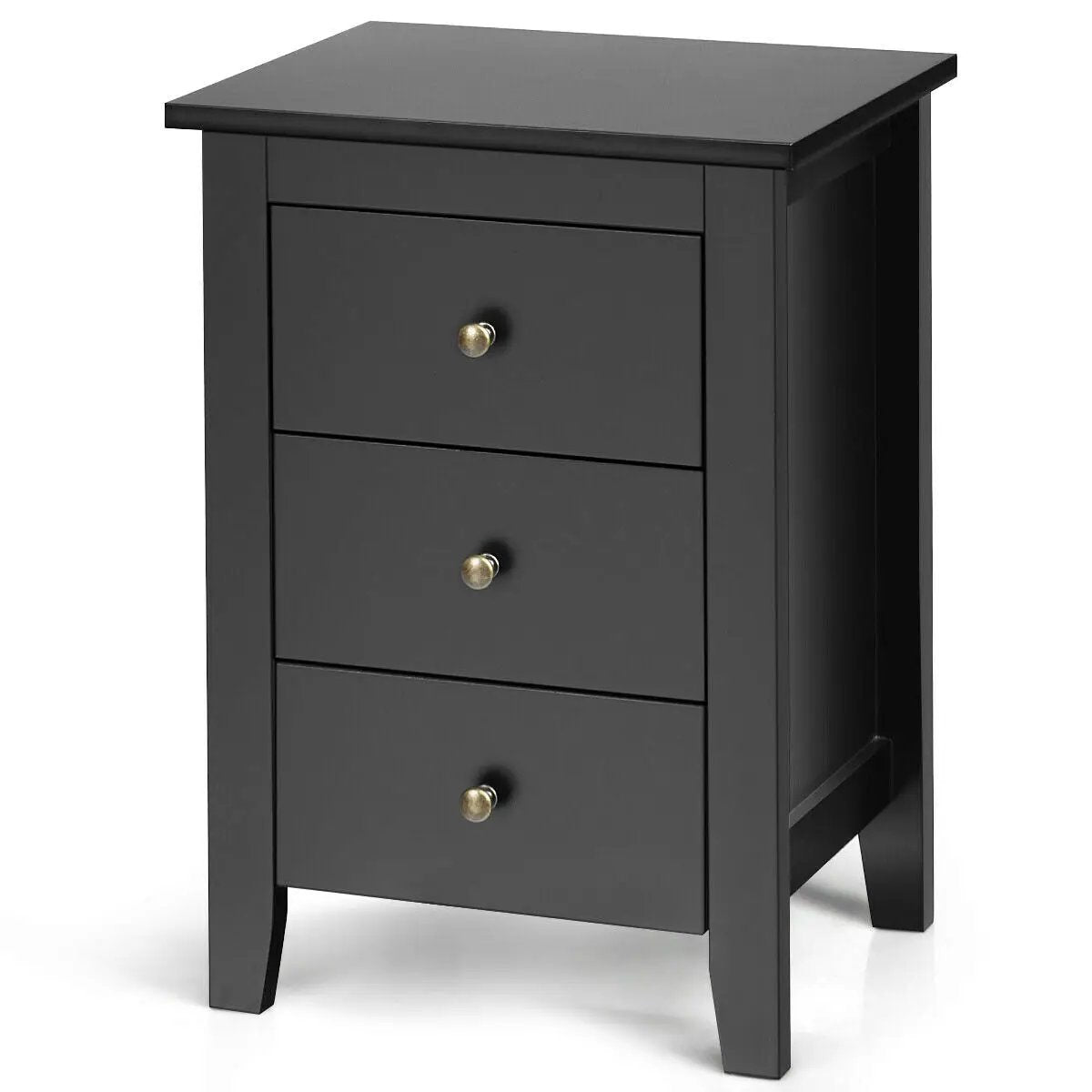 Set of 2 Nightstand End Beside Table Drawers, photo 7 of 10