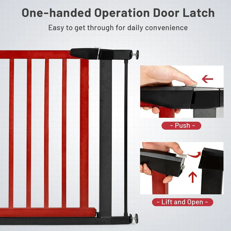 Extendable Safety Gate for Baby and Pet by DirectDeals