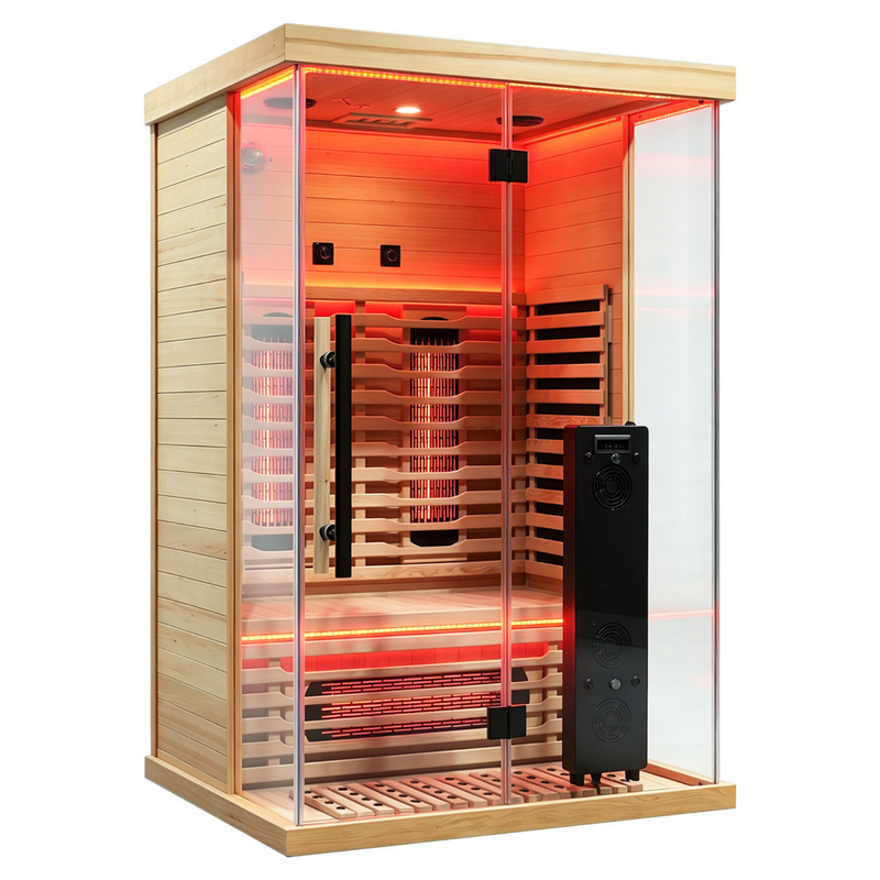 Blisspod I Vantaa RED I All-In-One - Full Spectrum + Red Light Therapy I Indoor Premium Sauna I 2 Person, photo 4 of 17