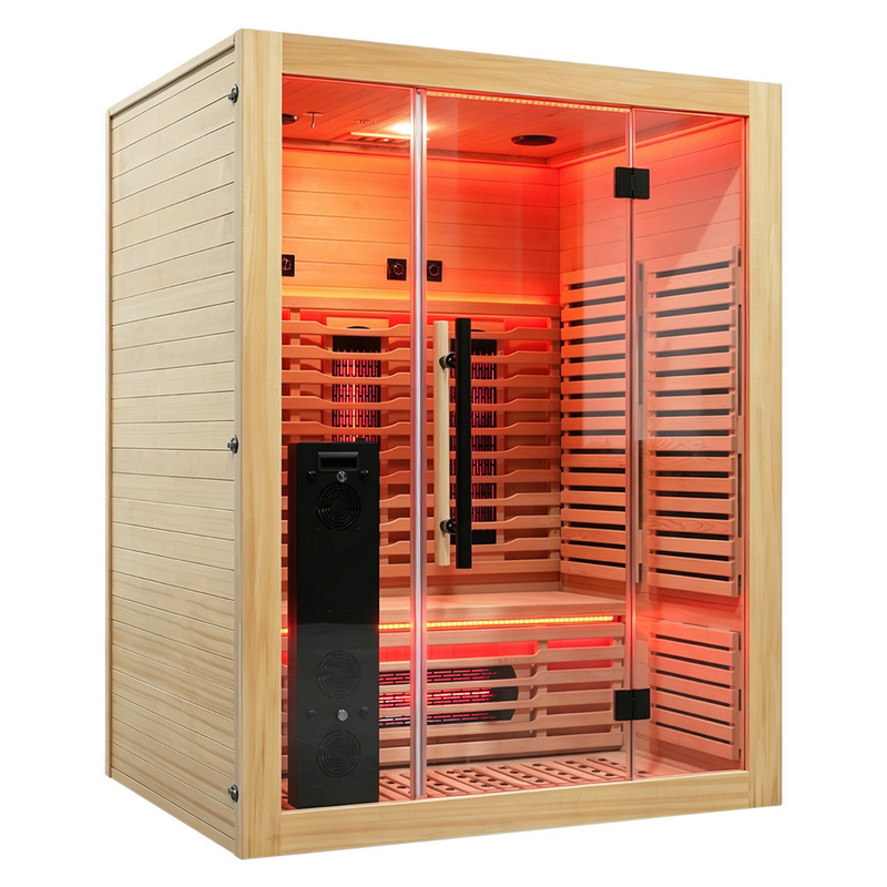 Blisspod I Venetian RED I All-In-One - Full Spectrum + Red Light Therapy I Indoor Premium Sauna I 3 Person, photo 2 of 21