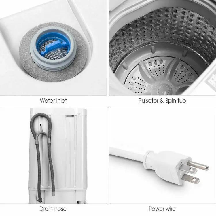 12 lbs Full-Auto Washer with 10 Settings by DirectDeals