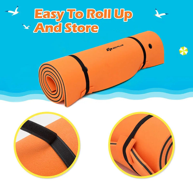 3 Layer Water Floating Pad for Recreation/Relaxing by DirectDeals