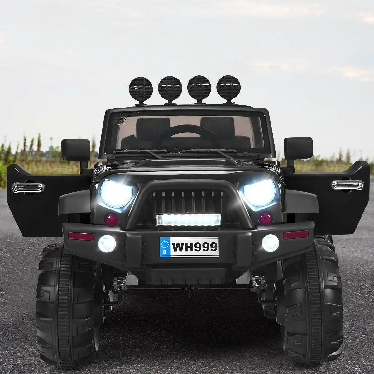 12V Kids Ride On Truck with Remote Control and Double Magnetic Door, photo 2 of 12