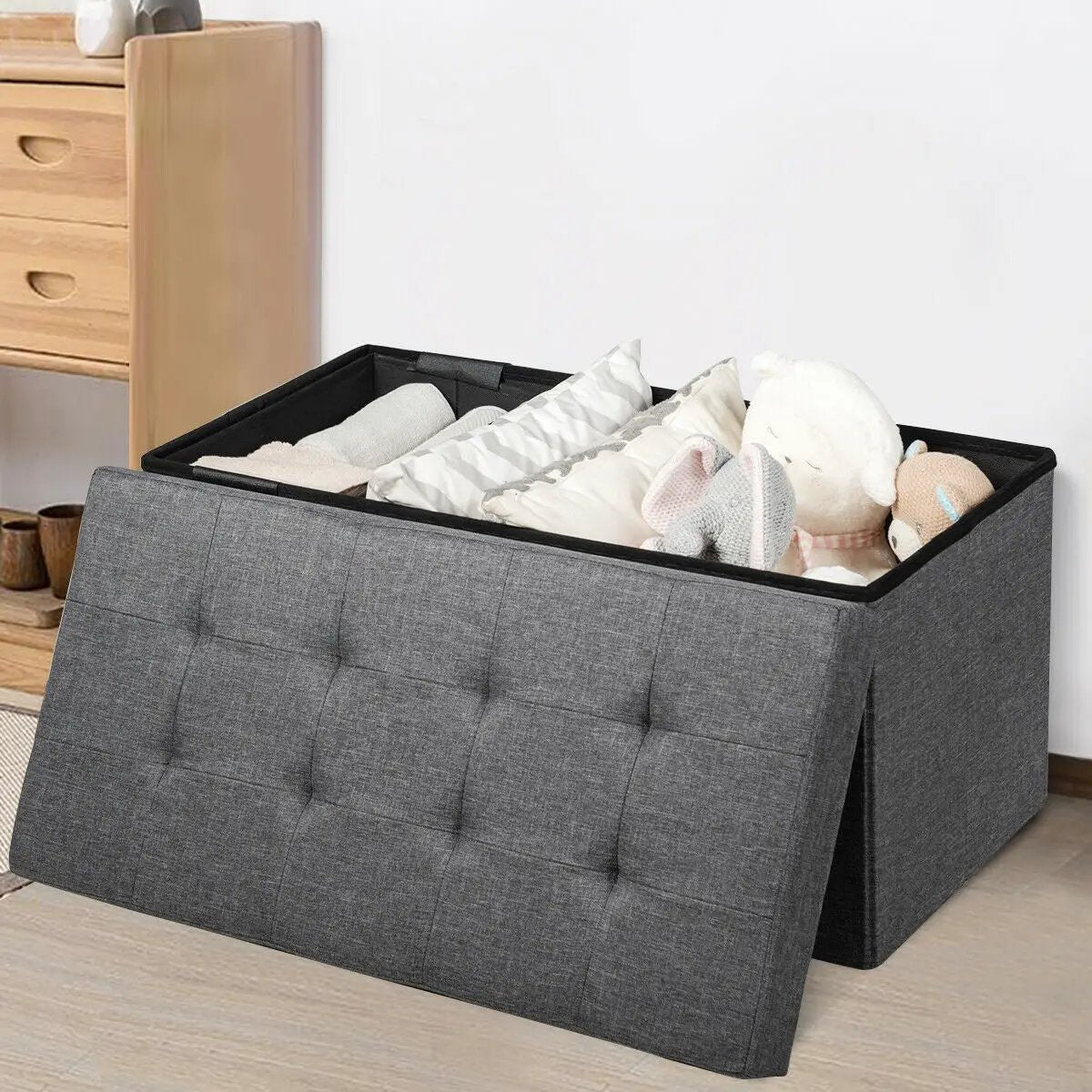 31.5 Inch Fabric Foldable Storage with Removable Storage Bin, photo 2 of 9
