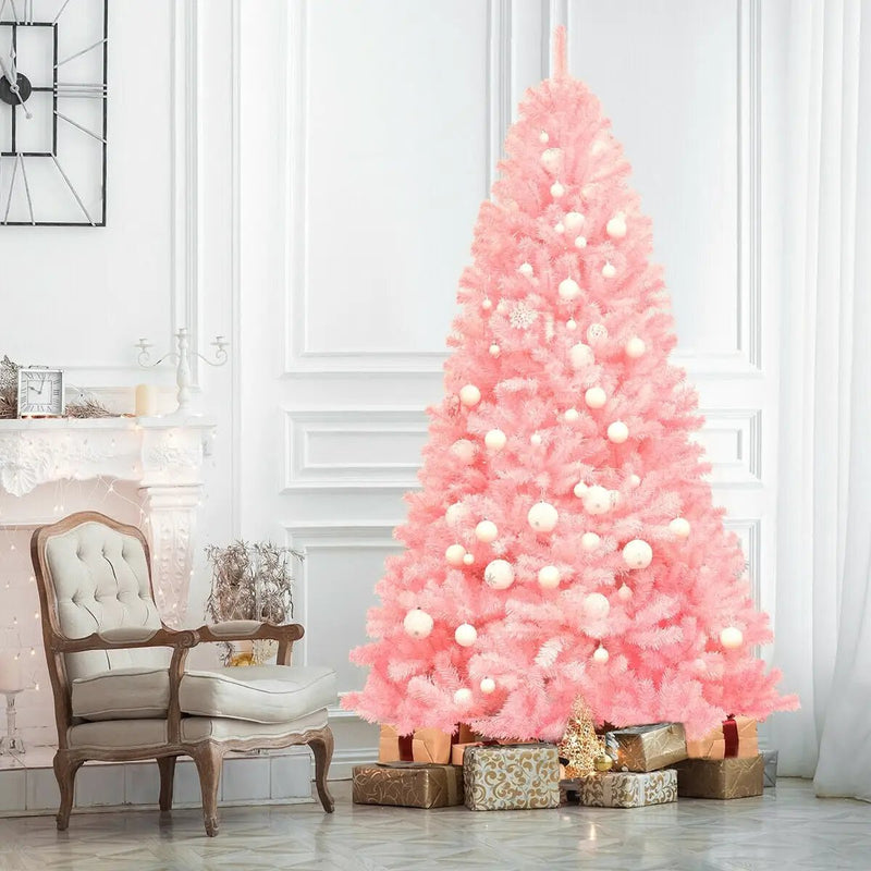 7.5 Feet Hinged Artificial Christmas Tree Full Fir Tree by DirectDeals