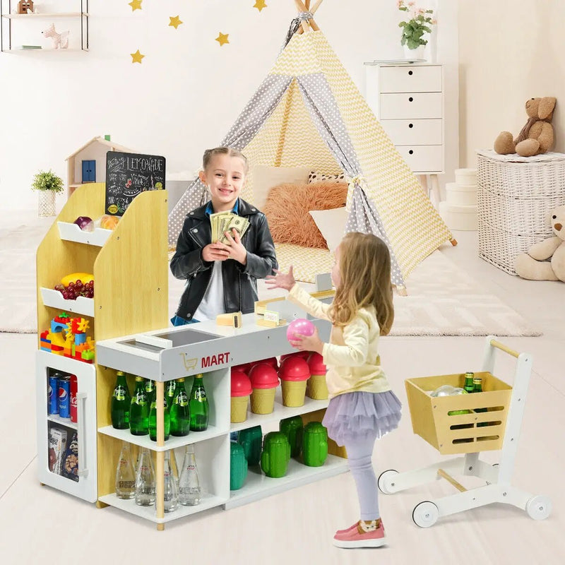 Grocery Store Playset Pretend Play Supermarket Shopping Set by DirectDeals