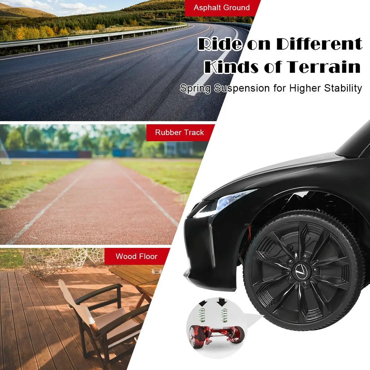 Kids Ride Lexus LC500 Licensed Remote Control Electric Vehicle, photo 8 of 10