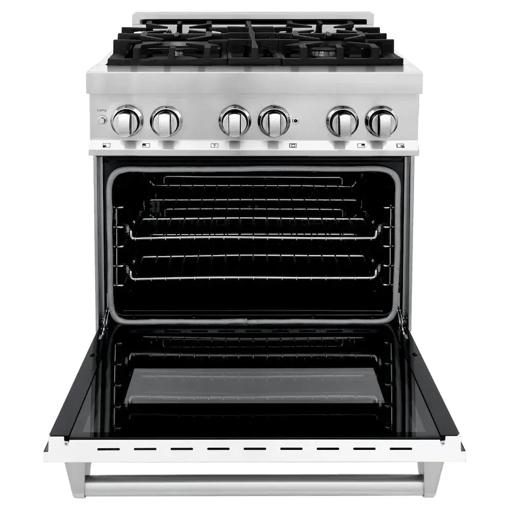 ZLINE 30" Bundle Range RA-WM-30 & Range Hood KB-30, 2KP-RAWMRH30 by Farmhouse Kitchen and Bath