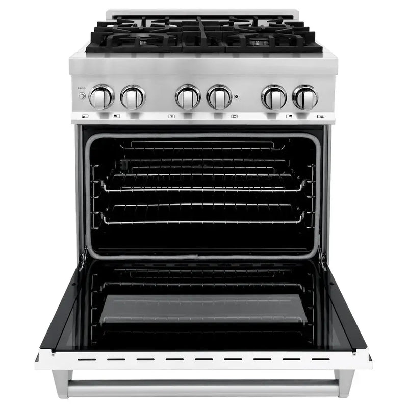ZLINE 30" Bundle Range RA-WM-30 & Range Hood KB-30, 2KP-RAWMRH30 by Farmhouse Kitchen and Bath