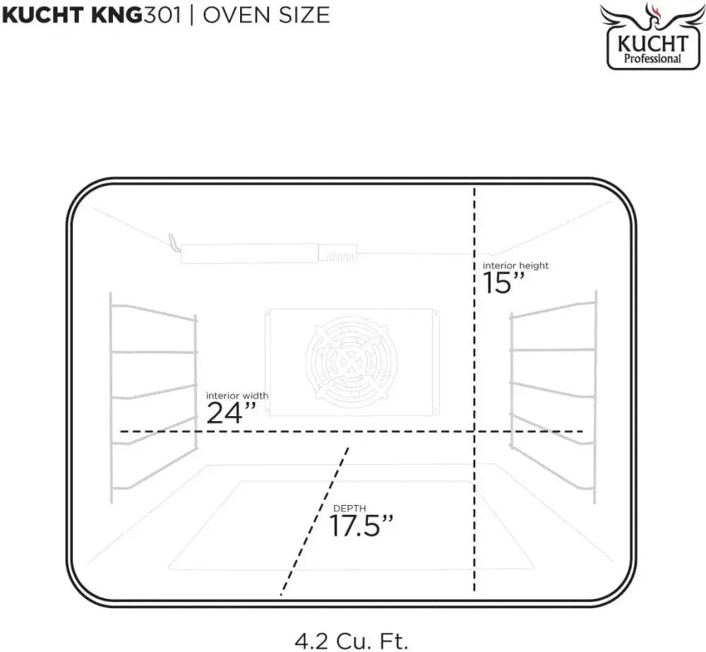 Kucht KX Series 30" Freestanding Dual Fuel Range Liquid Propane KXP30-GL/LP by Farmhouse Kitchen and Bath