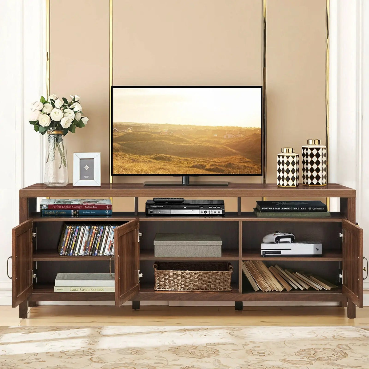 Universal TV Stand Entertainment Media Center for TV's up to 65 Inch, photo 9 of 9
