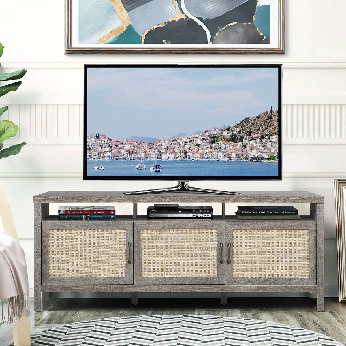 Universal TV Stand Entertainment Media Center for TV's up to 65 Inch, photo 2 of 9