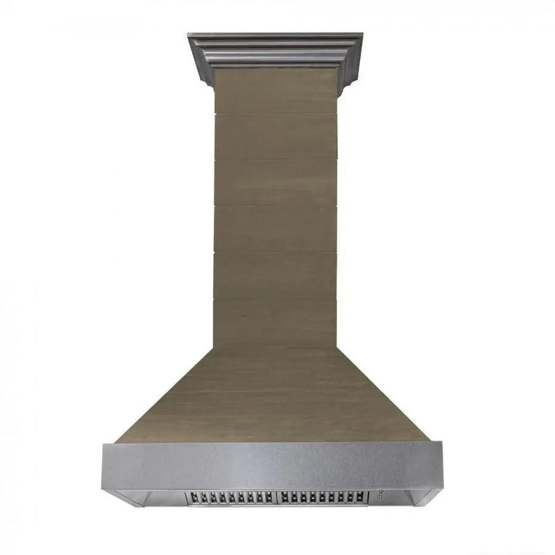 ZLINE 36" Wooden Wall Range Hood, CFM Motor, 365YY-36 by Farmhouse Kitchen and Bath