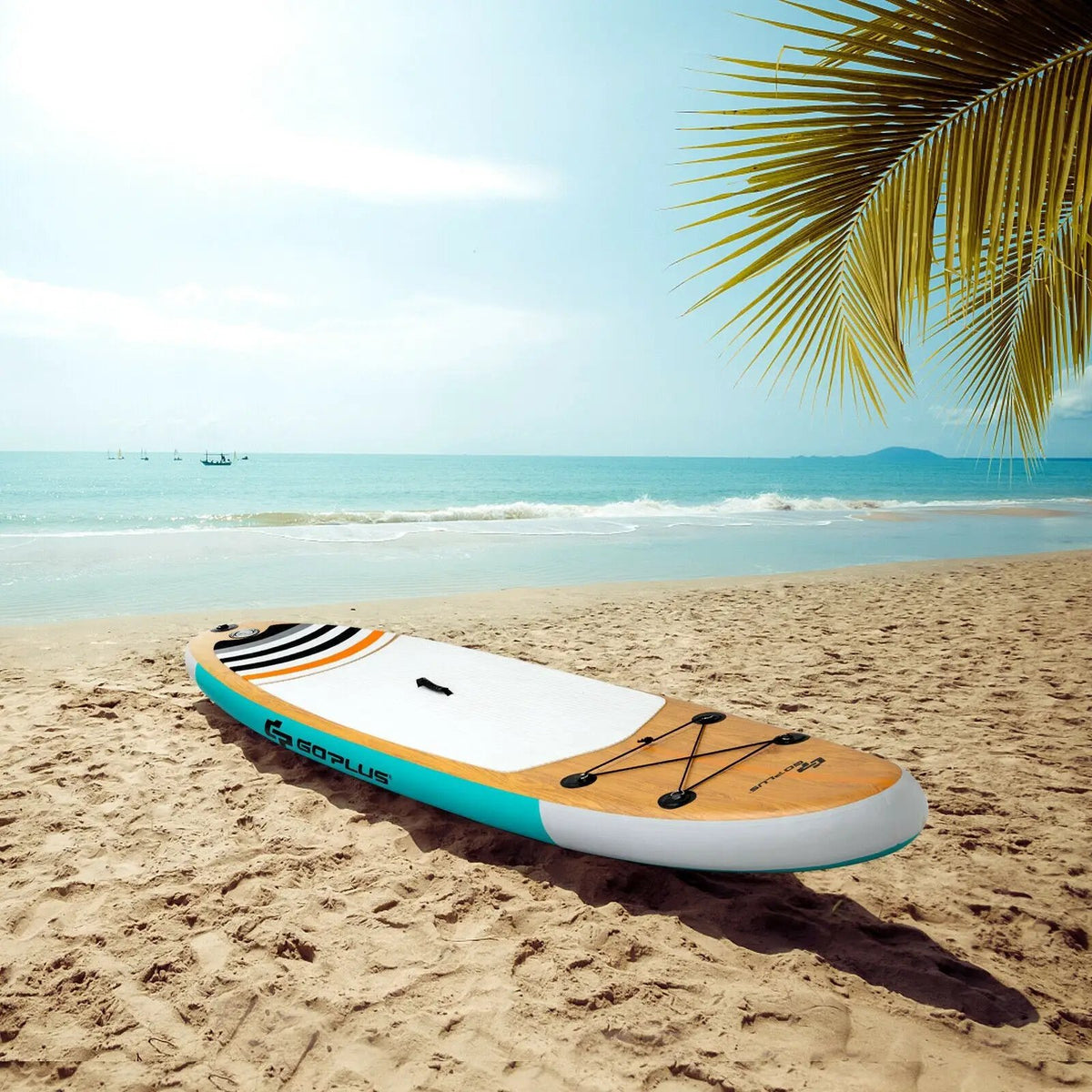 10' Inflatable Stand up Paddle Board Surfboard SUP with Bag, photo 2 of 16