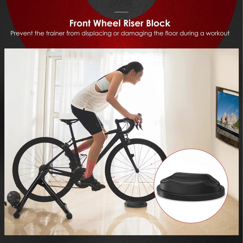 Folding Indoor Bike Trainer Stand for 26-28 Inch Wheels by DirectDeals