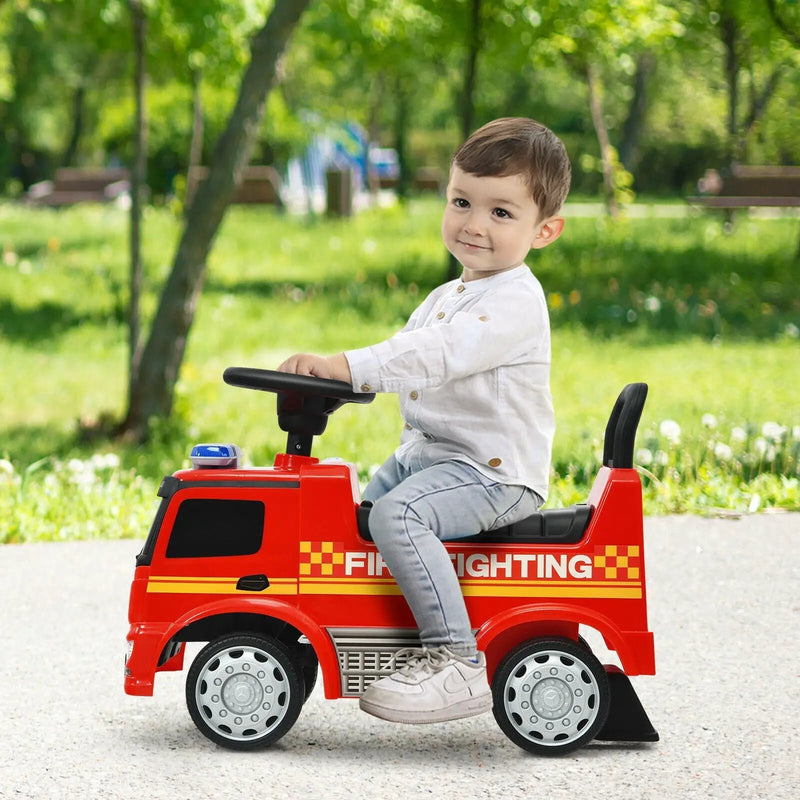 Licensed Mercedes Benz Kids Fire Engine Racer by DirectDeals
