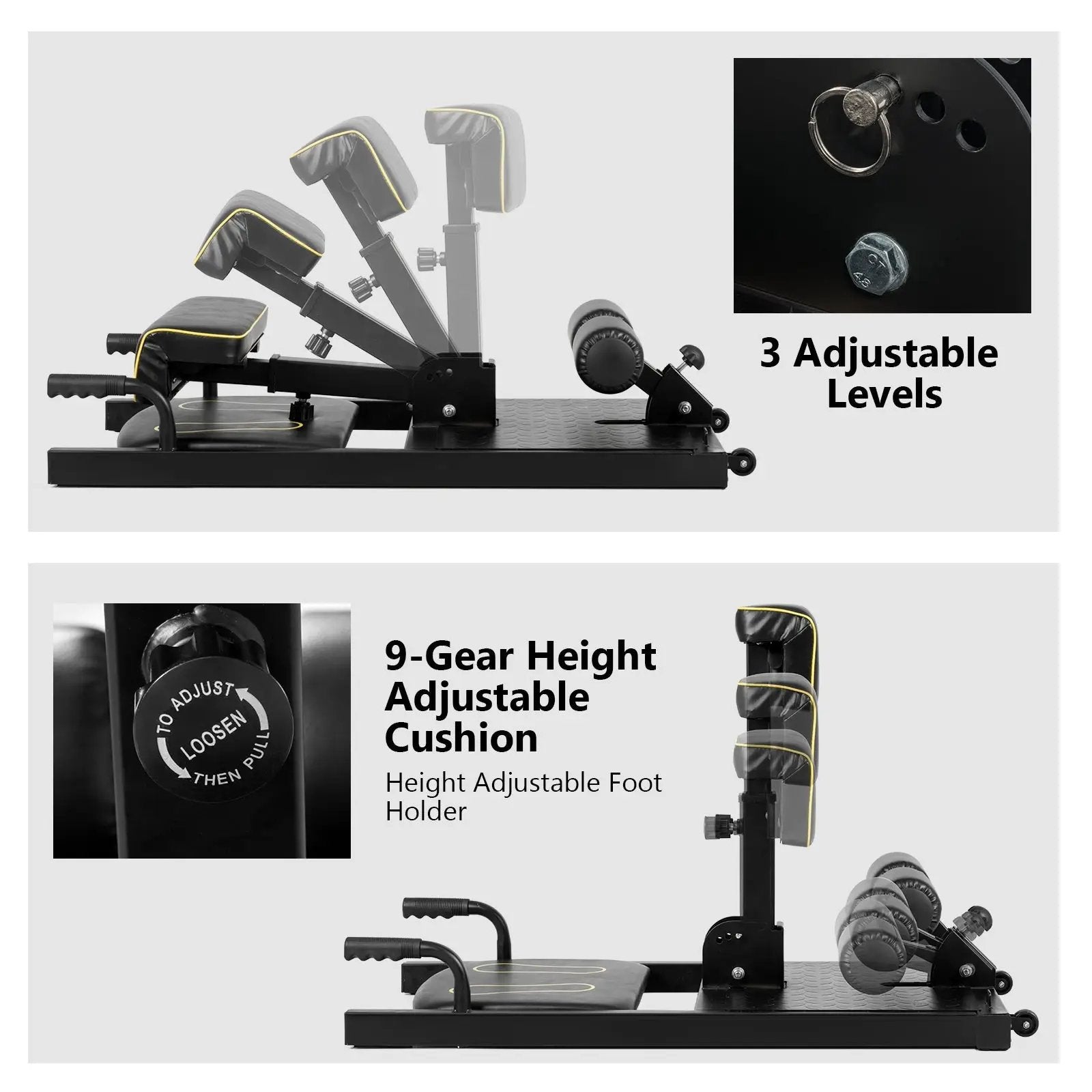 8-in-1 Home Gym Multifunction Squat Fitness Machine by DirectDeals