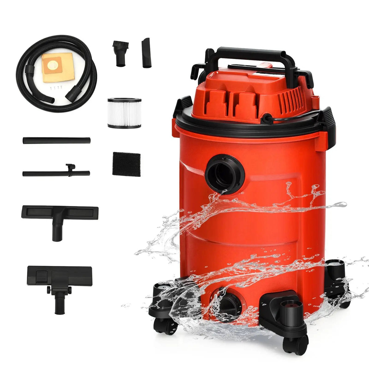 3 in 1 6.6 Gallon 4.8 Peak HP Wet Dry Vacuum Cleaner with Blower, photo 16 of 16