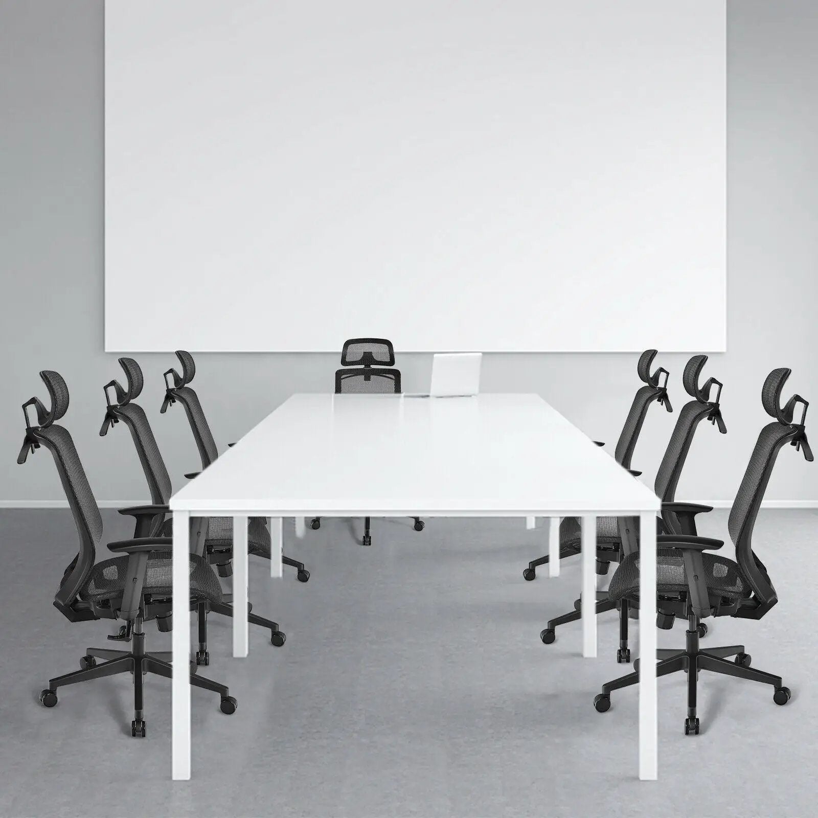 Height Adjustable Ergonomic High Back Mesh Office Chair with Hange by DirectDeals