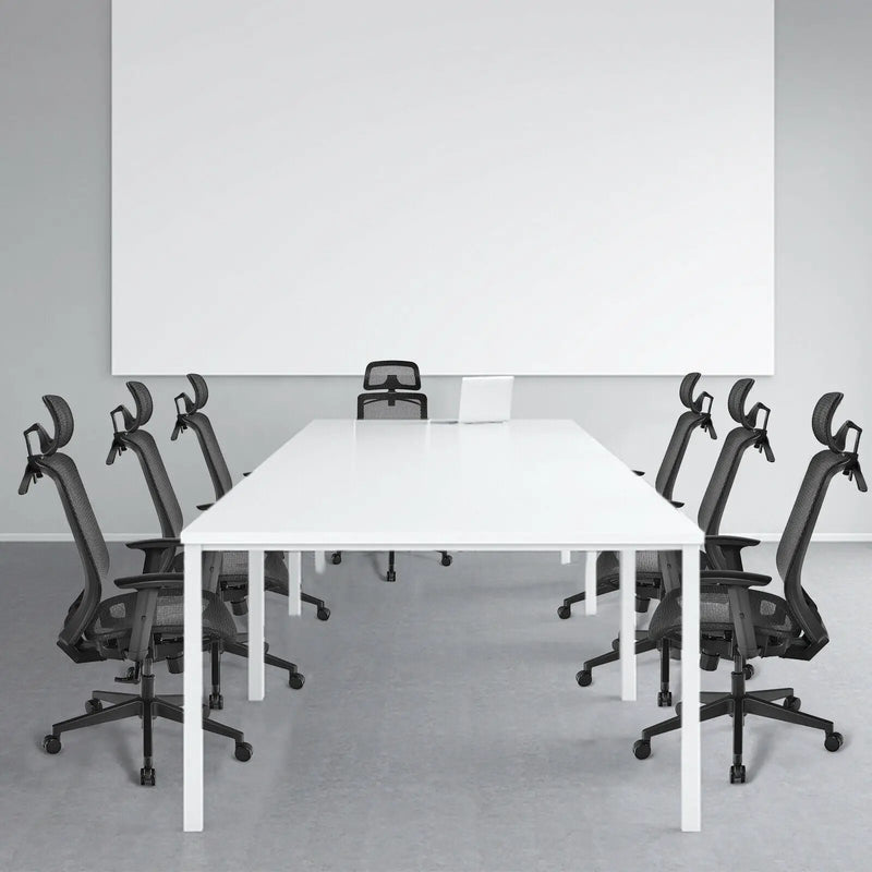 Height Adjustable Ergonomic High Back Mesh Office Chair with Hange by DirectDeals