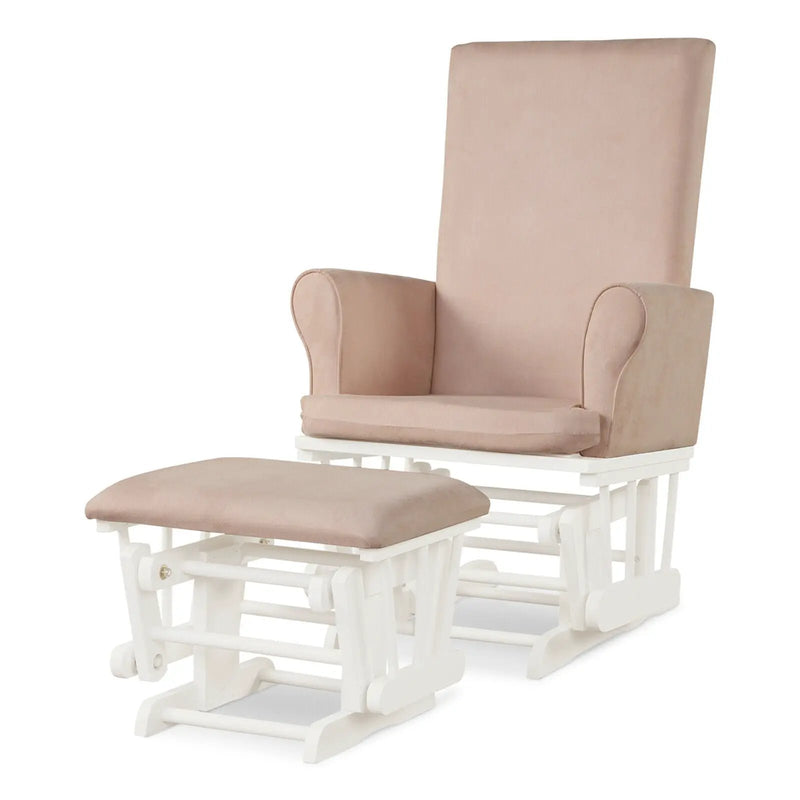 Baby Nursery Relax Rocker Rocking Chair Glider and Ottoman Cushion Set by DirectDeals