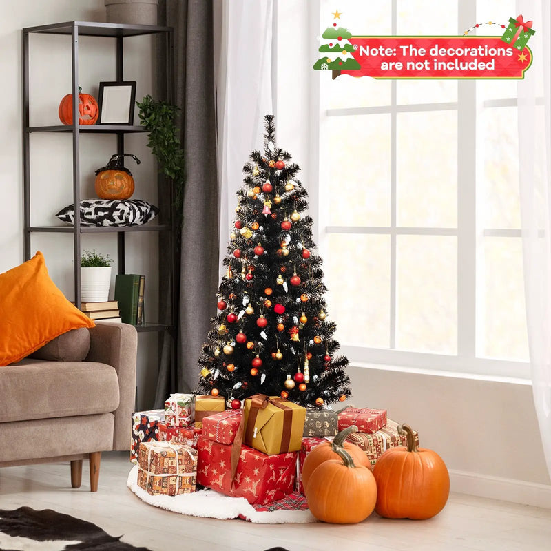 4.5 Feet Artificial Halloween Tree with 6 Lighting Modes and 5 Musics by DirectDeals