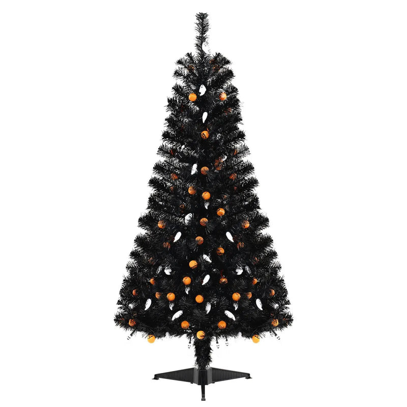 4.5 Feet Artificial Halloween Tree with 6 Lighting Modes and 5 Musics by DirectDeals