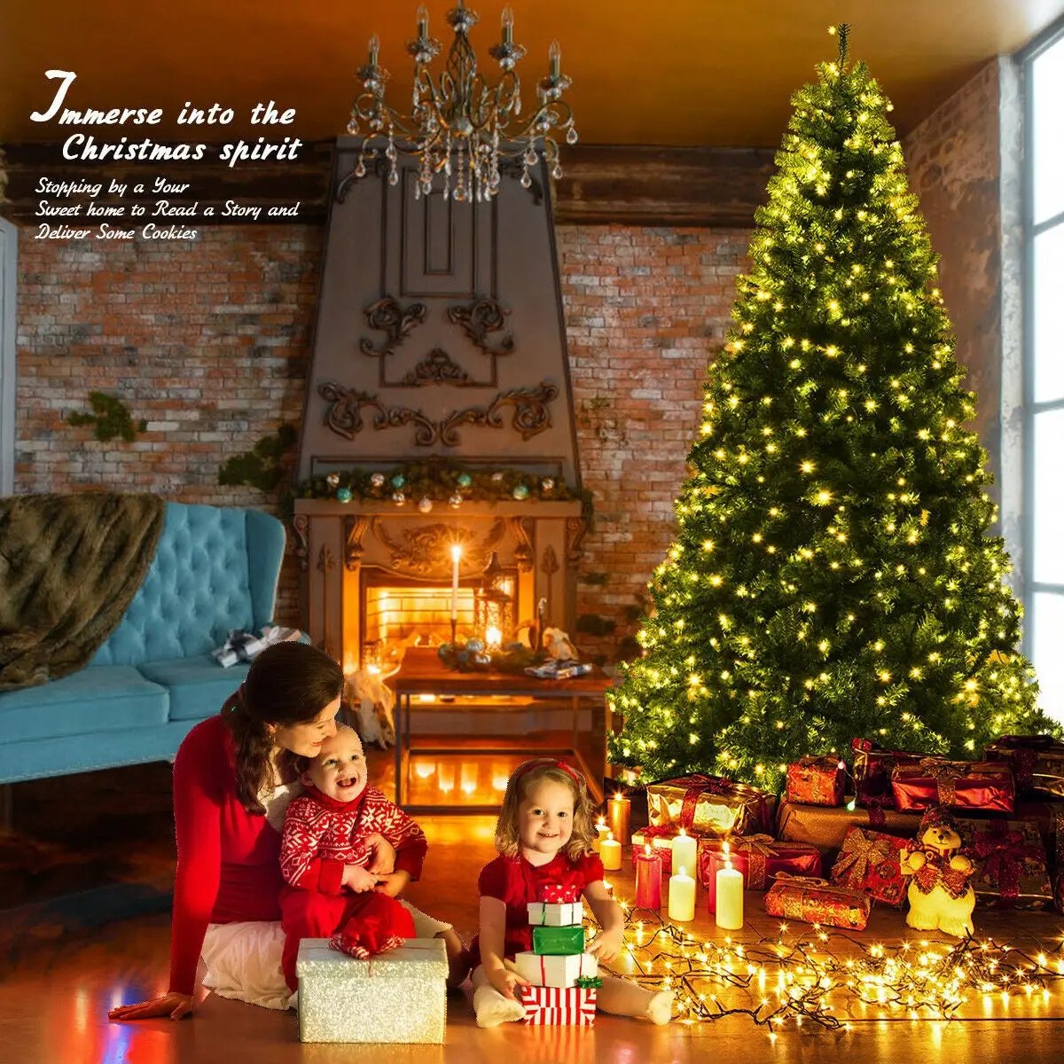 Artificial Premium Hinged Christmas Tree, photo 26 of 47