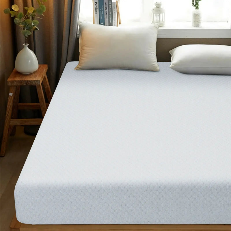 10 Inch Air Foam Pressure Relief Bed Mattress with Jacquard Soft Cover by DirectDeals