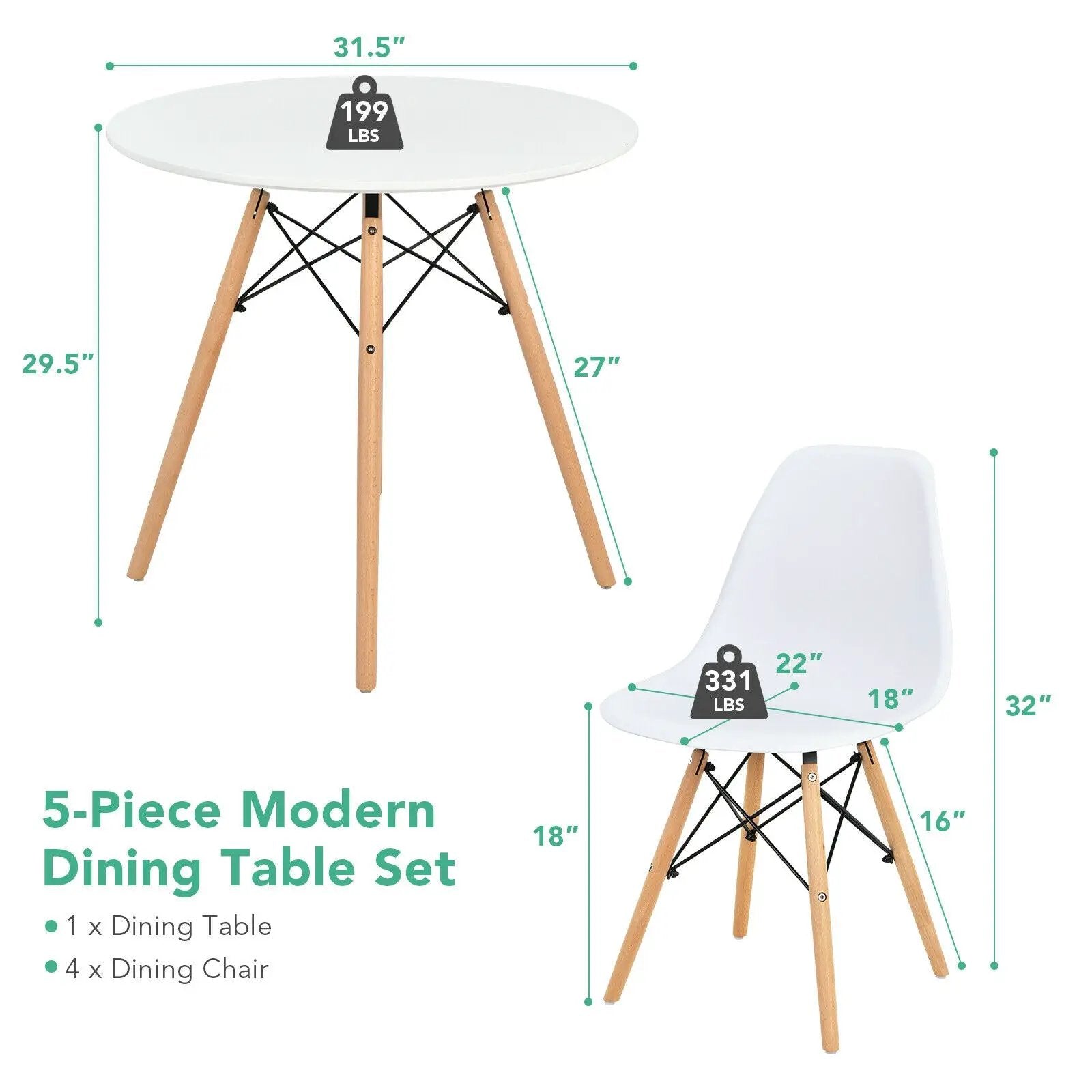 5 Pieces by DirectDeals