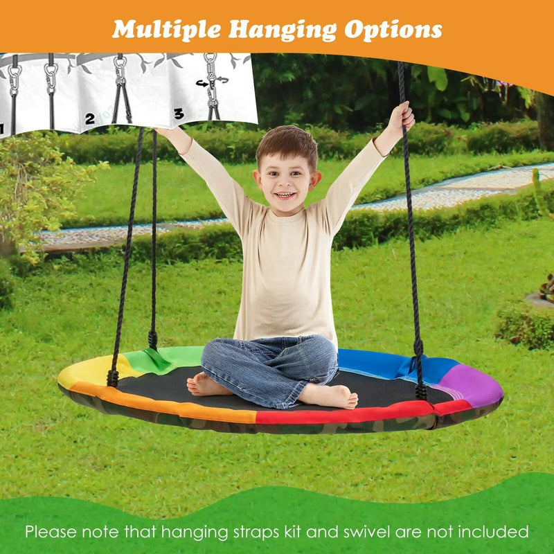 2-Pack Swing Set Swing Seat Replacement and Saucer Tree Swing (Without Stand) by DirectDeals