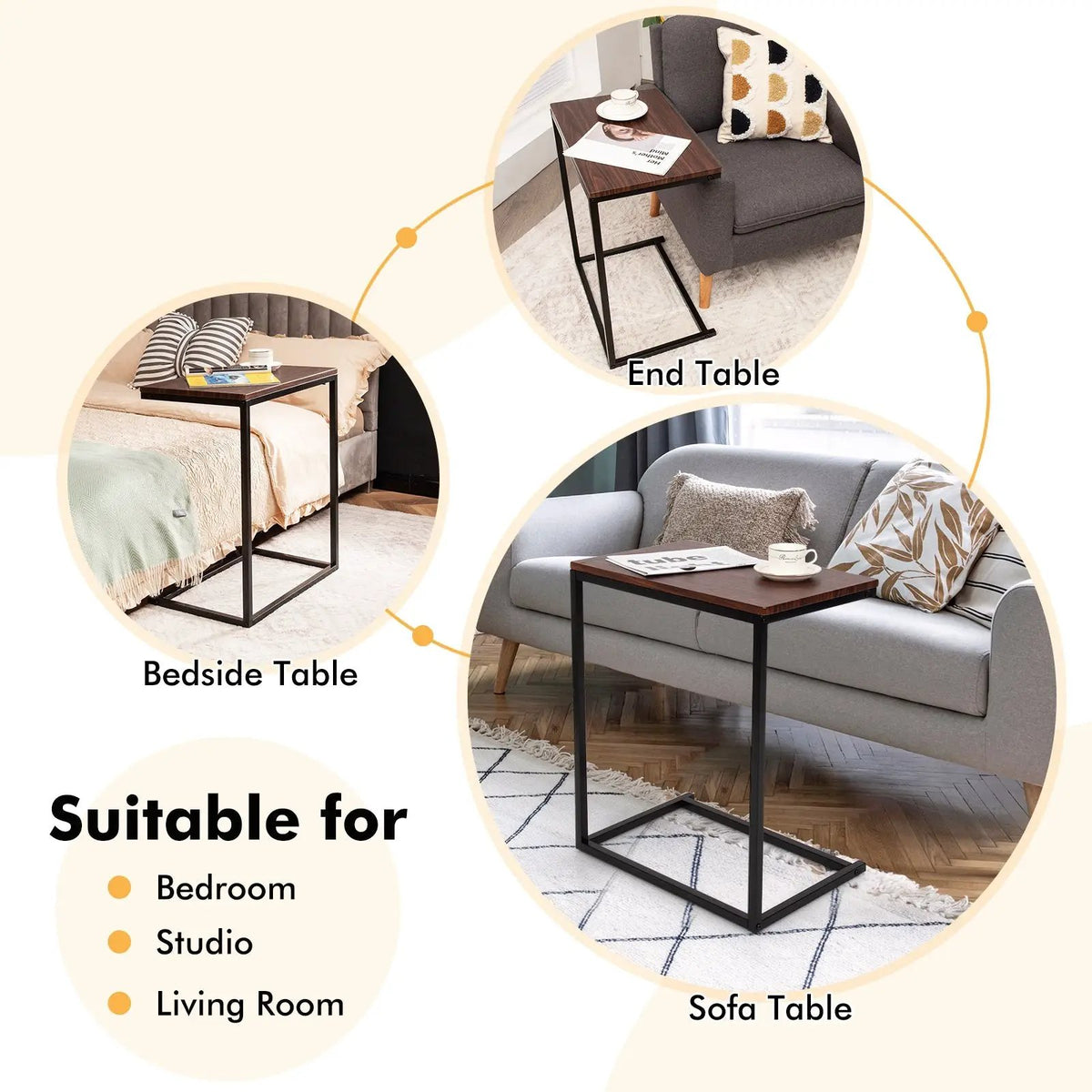 26 Inch Beside Sofa Laptop Holder End Stand Desk, photo 8 of 9