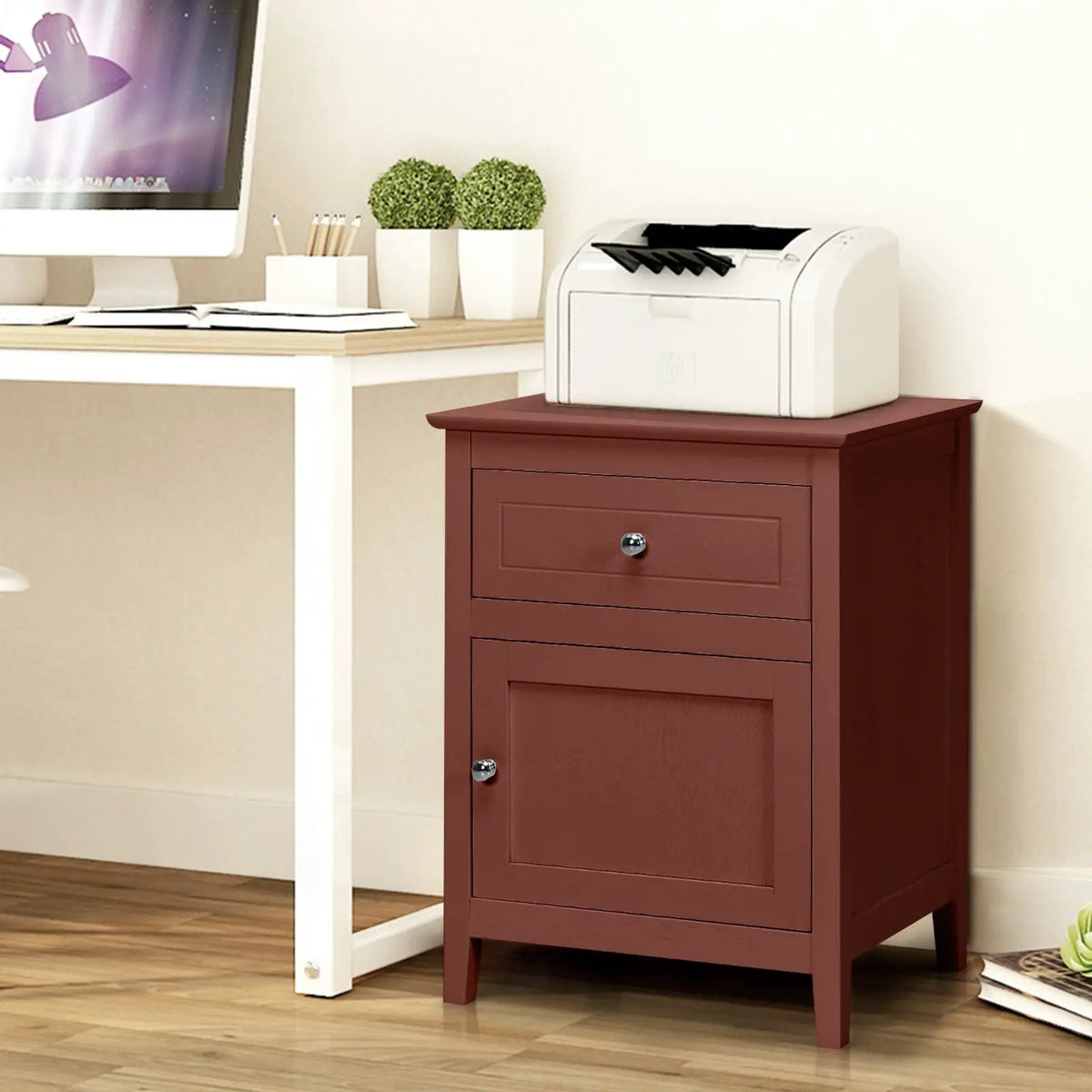 2-Tier Accent Table with Spacious Tabletop, photo 7 of 12