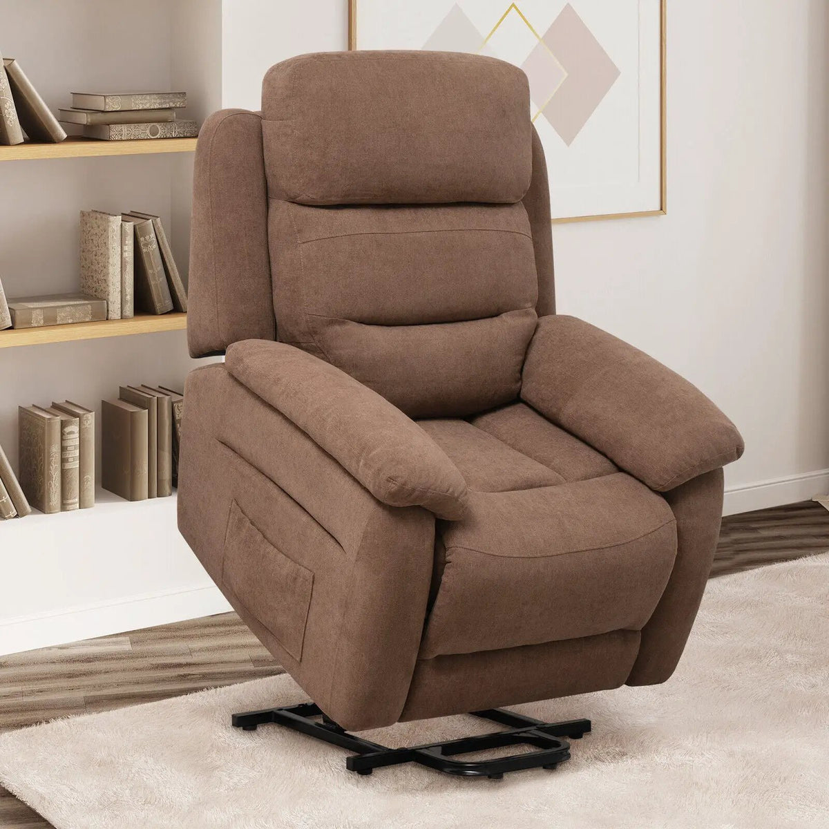 Power Lift Recliner Sofa with Side Pocket and Remote Control, photo 3 of 16