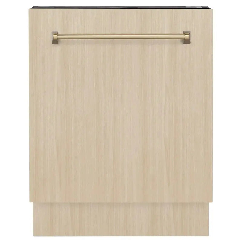 ZLINE Autograph 24" Dishwasher Stainless, Champagne Bronze DWVZ-24-CB by Farmhouse Kitchen and Bath