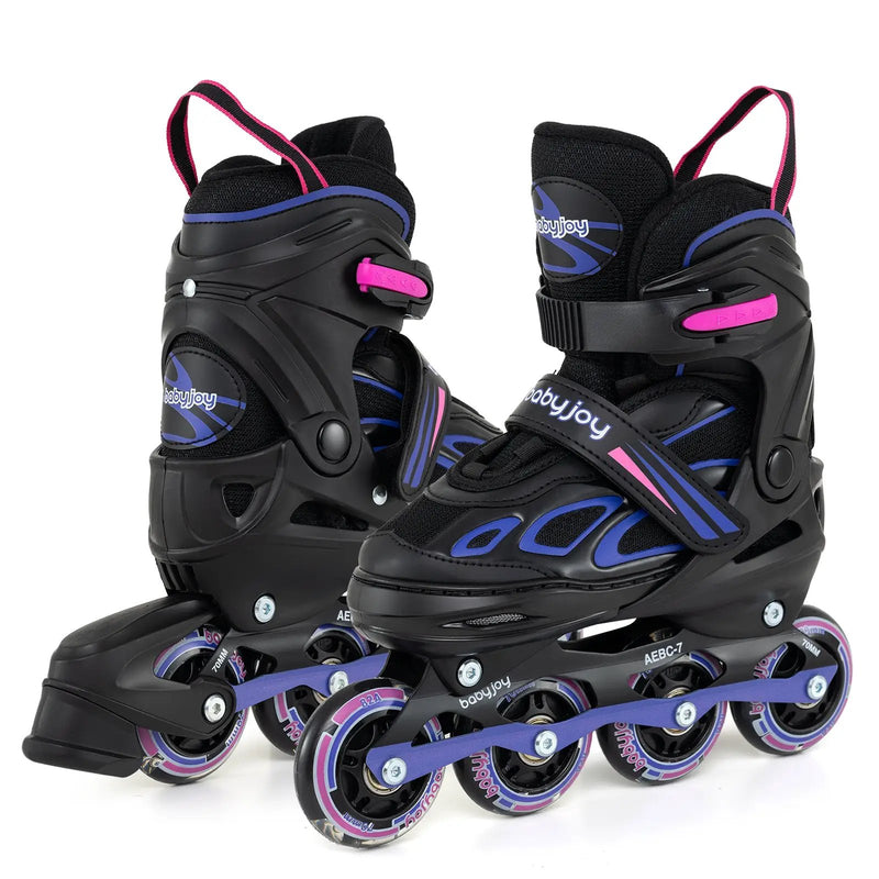4 Sizes Adjustable Blade Roller with Light-up Wheels for Youth by DirectDeals